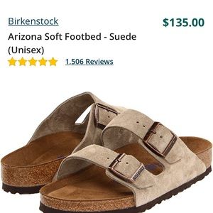 Birkenstock Arizona women’s 9